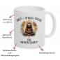 Preview: Tasse Anti-Stress-Tasse für meinen Schatz, Füllmenge: ca. 330 ml, Druck auf beiden Seiten der Tasse, Besonderheiten